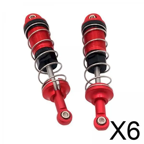 

RC Car Parts Hydraulic Shock Absorbers Aluminum Damper 1/16 Upgrades for Electric Remote Control Crawler Truck Accessories
