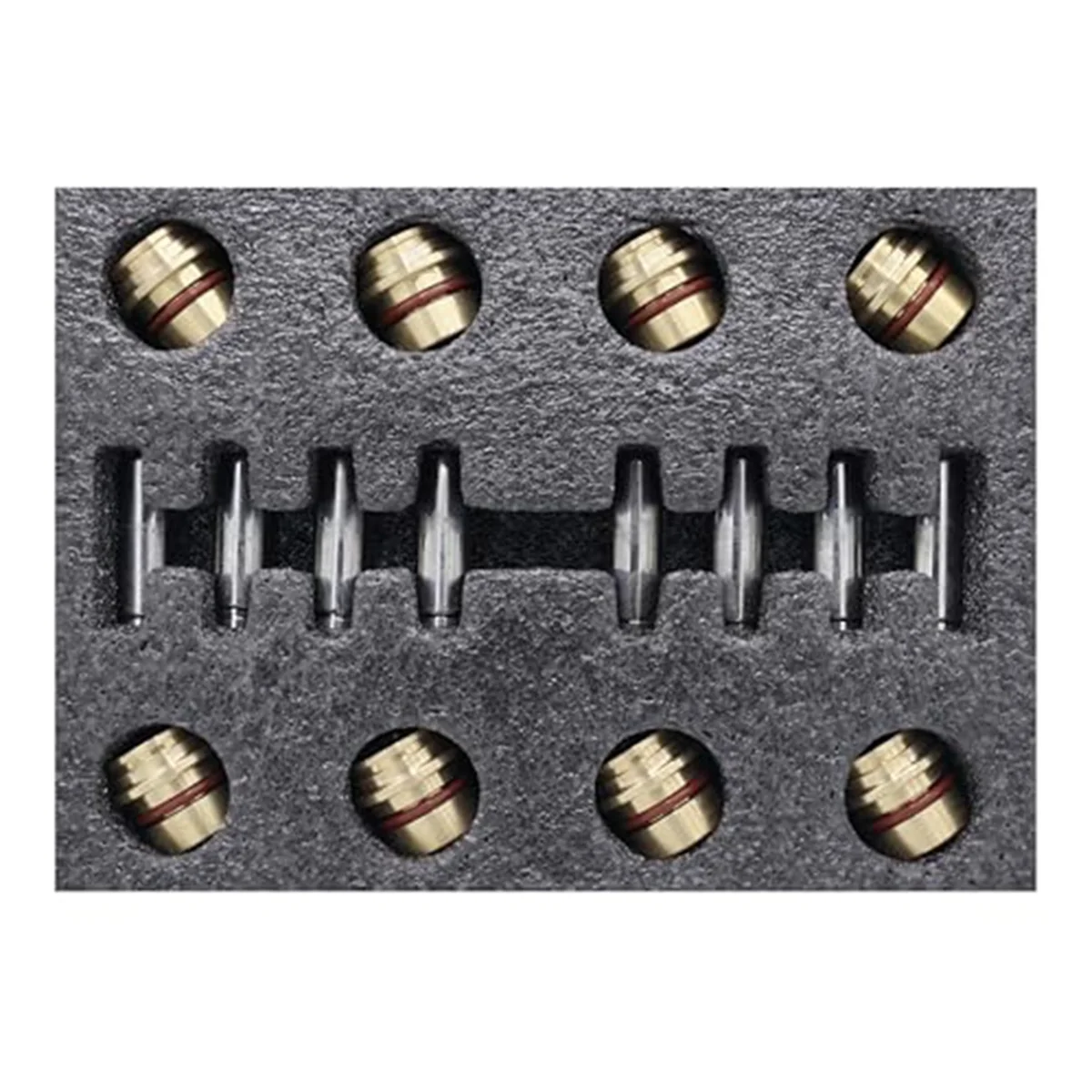 8 Pcs Pilot Valve Pusher 198-1076 1981076 for Caterpillar CAT Excavator 216B3 226B 236B 242B 247B 252B 268B 287B