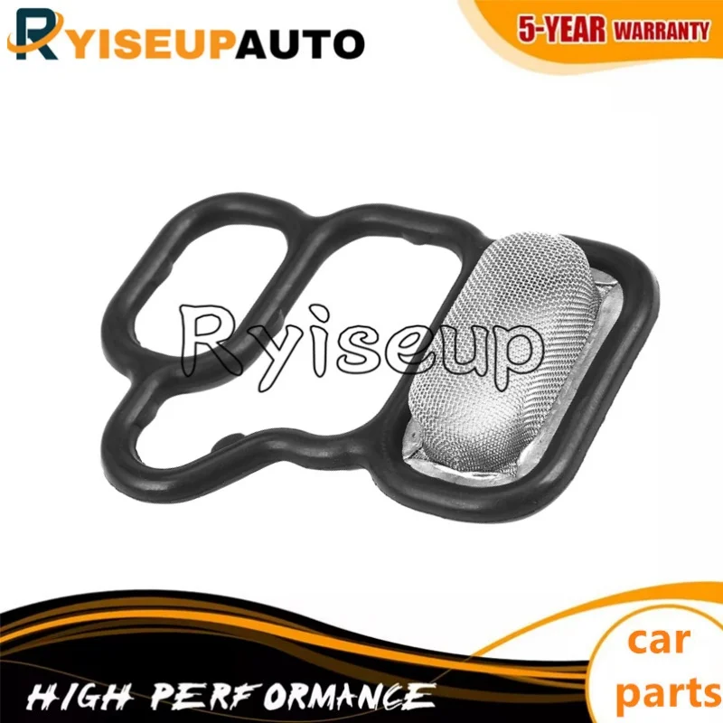 New 2 PCS VTEC Solenoid Gasket and VTC Filter 15815-RAA-A01 15845-RAA-001 for Honda for CR-V 2002 - 2009 for Acura RDX 2007-2012