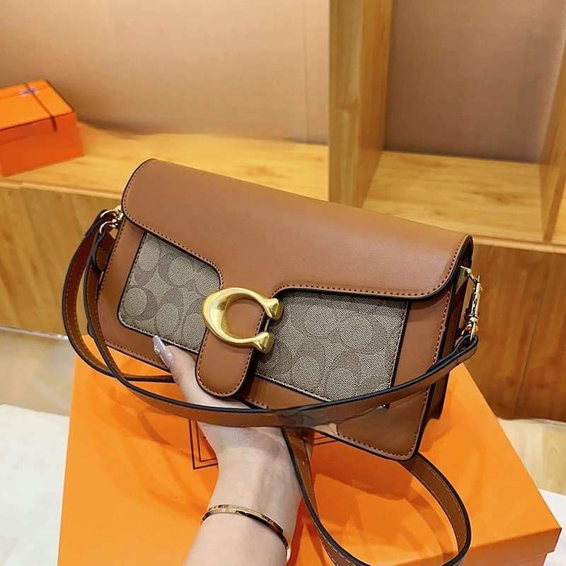 

new 2025 hot selling retro fashion handbag with versatile temperament and trendy single shoulder crossbody bag for women