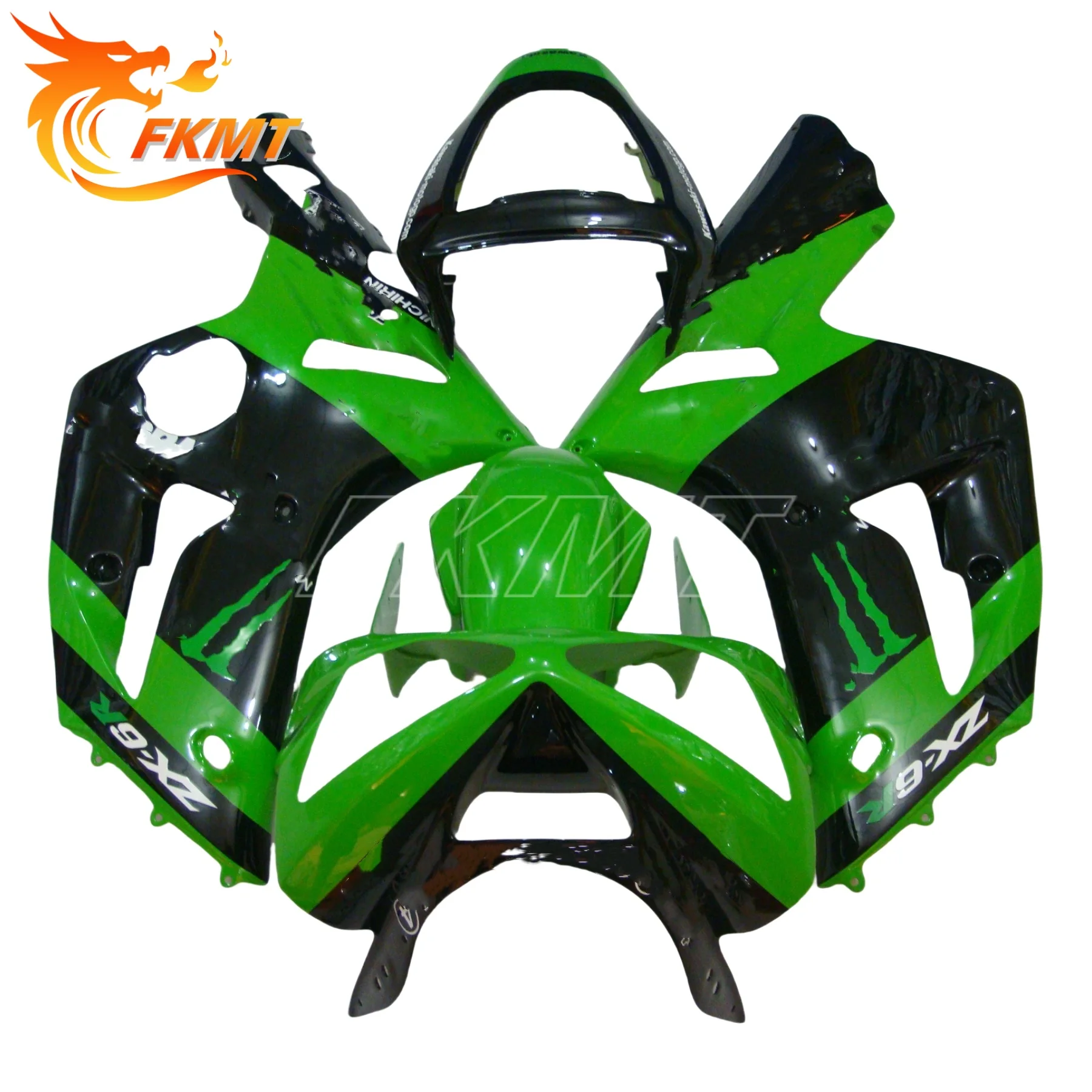NEW ABS Motorcycle Injection mold Fairings Kit fit for Ninja ZX-6R 2003 2004 ZX6R zx 6r 636 2003 2004 bodywork full fairing kits