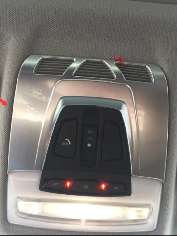 

For BMW3 series 2016-2019ABS car front reading light frame cover decorative sticker auto parts