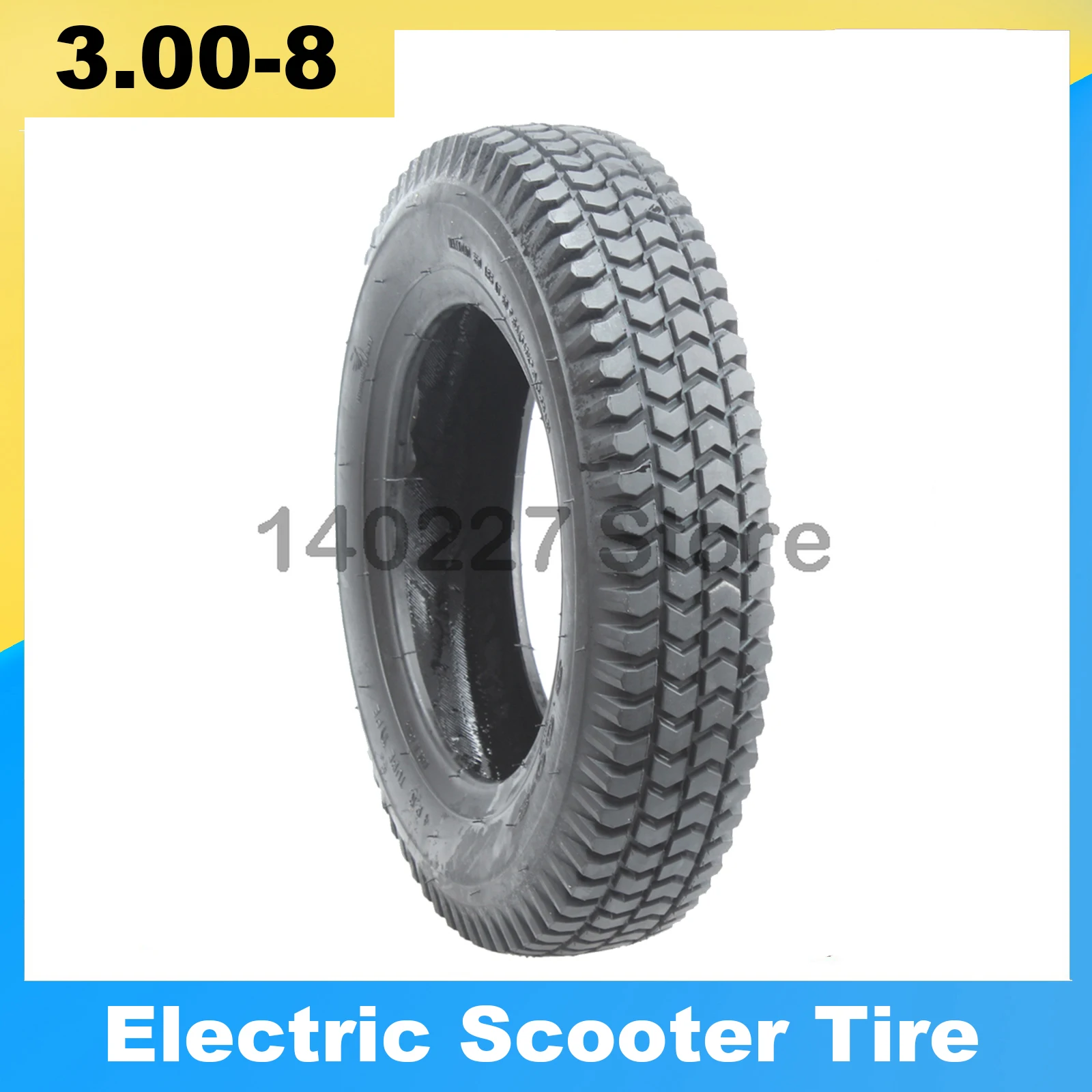 Motorcycle scooter tyre 3.00-8 vacuum Tubeless Tire for Gas and Electric Scooters Warehouse Vehicles Mini