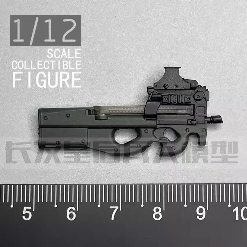 

YYDS 1/12 весы солдатская сцена реквизит P90 модель игрушки аксессуары для 6 ''фигурка тела в наличии