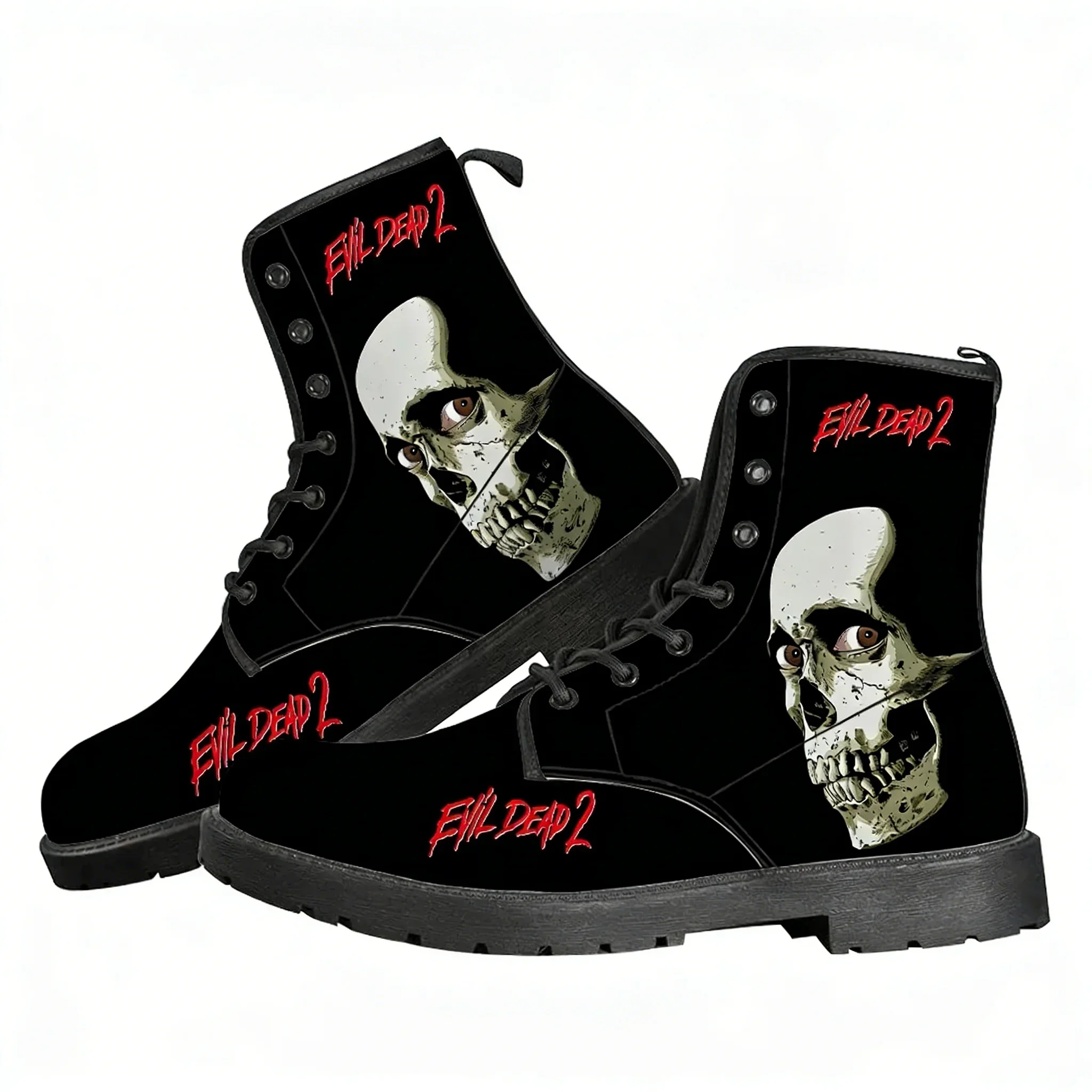

Evil Dead II Boot Mens Womens Teenager Casual Boot Outdoor High Quality Personalized Casual Lightweight Pattern Customize Shoes
