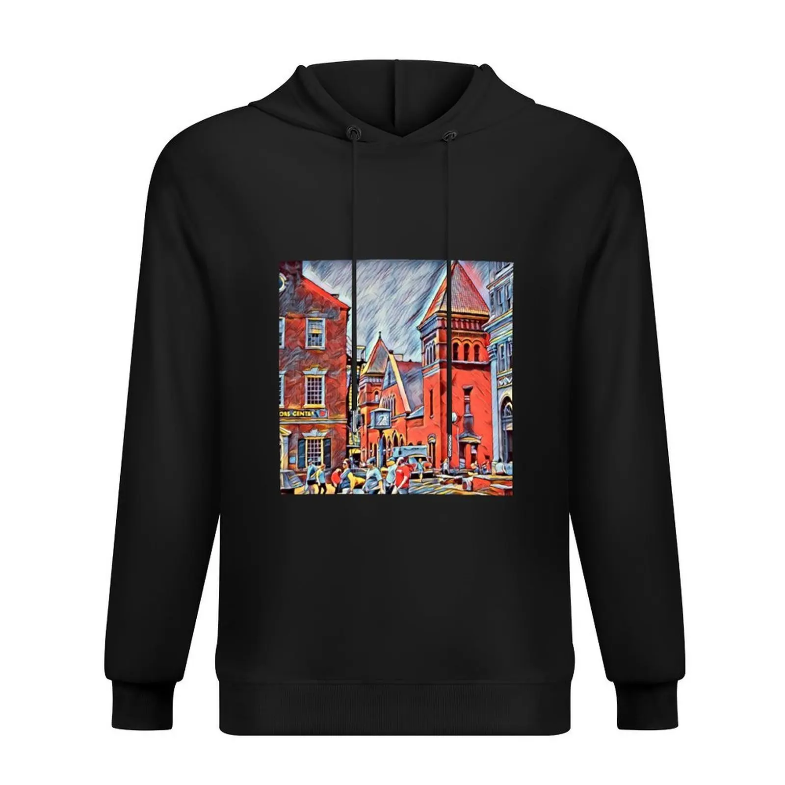 

Lancaster Central Market Hoodie korean style clothes men wear autumn jacket men men's winter sweater graphic hoodies