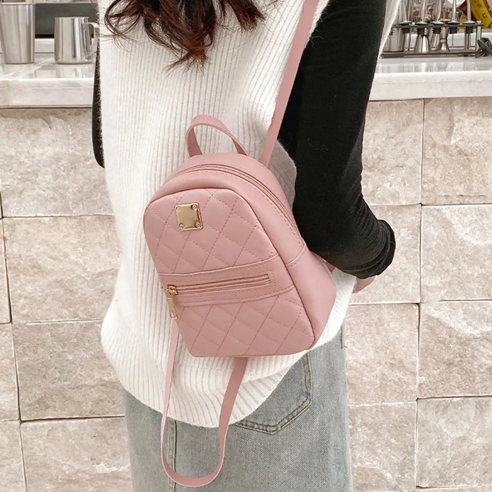 Luxury Lingge Embroidery Handbags Multi-Function Ladies Crossbody Women Messenger Bag Mini Small Backpack Female Shoulder Bag