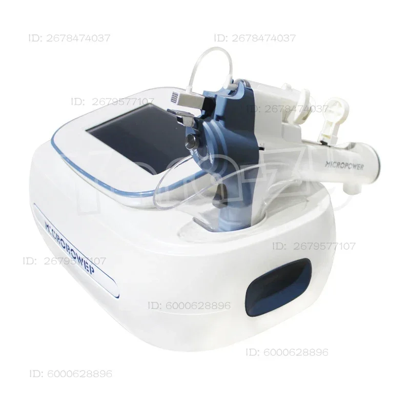 Professional Vanadium Titanium RF Mesotherapy Gun Microcrystalline Mesogun Painless Skin Injection Anti-aging for Eyes Face