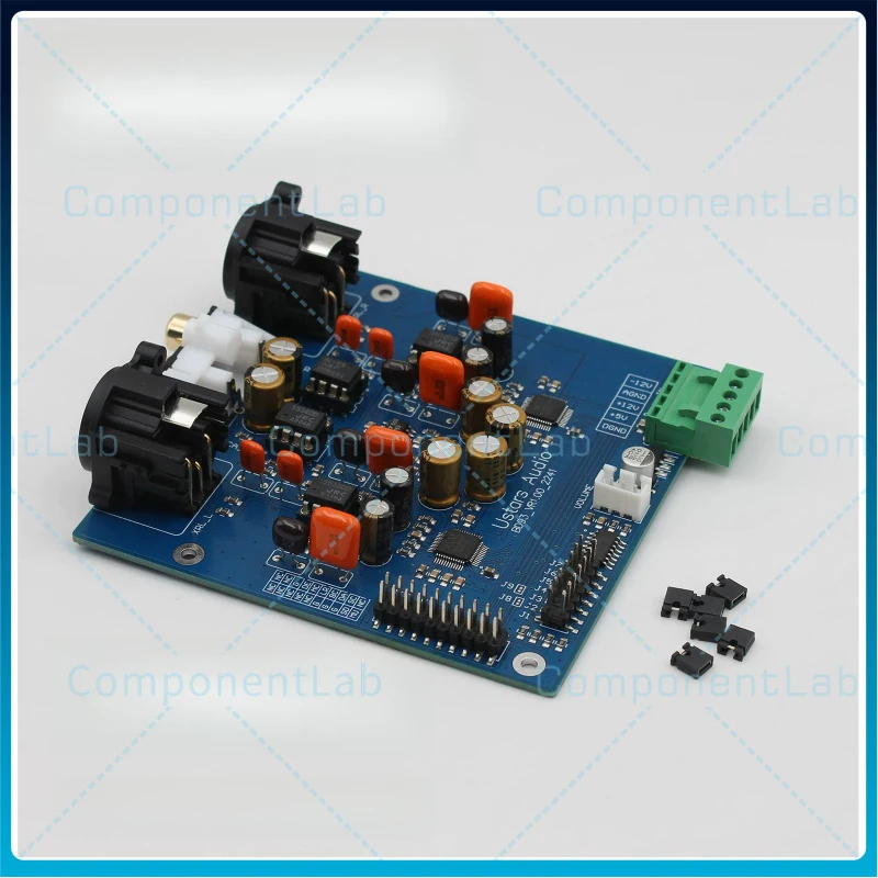 BD93 Dual AK4493SEQ DAC HiFi Decoder Kit 32Bit PCM384kHz DSD256 Hard Decoding MCU Soft Control Balanced Output