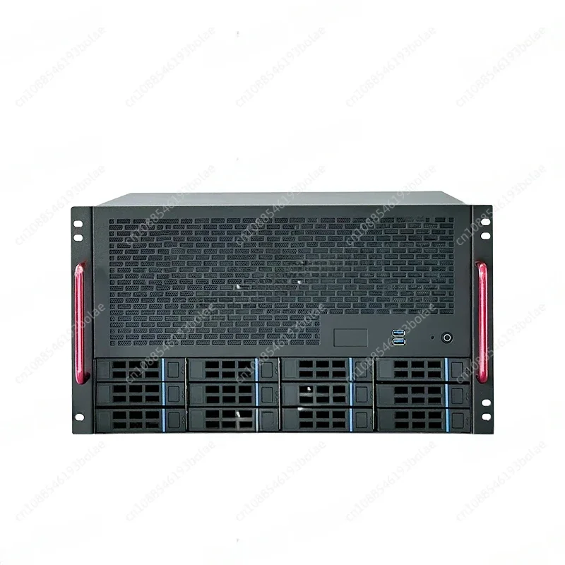 12-Bay NAS Chassis, Motherboard, ATX Power Supply, 8 Full-Height Slots, AIO Server