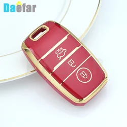 For Kia Picanto Sportage 2017 2020 RIO 3 Cerato 4 Soul K5 Ceed Optima Seltos Sorento TPU Car Key Case Cover Accessories