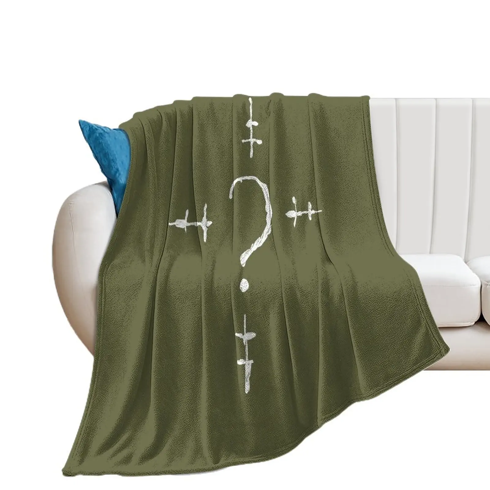 Riddler Symbol Throw Blanket Luxury Throw Comforter Baby Blankets