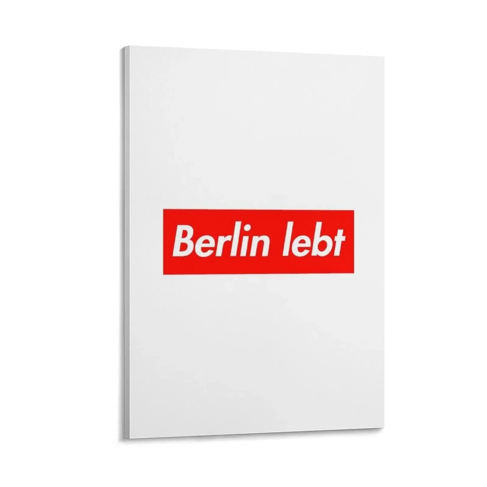 

Berlin lebt Canvas Painting home decor interior aesthetic room poster