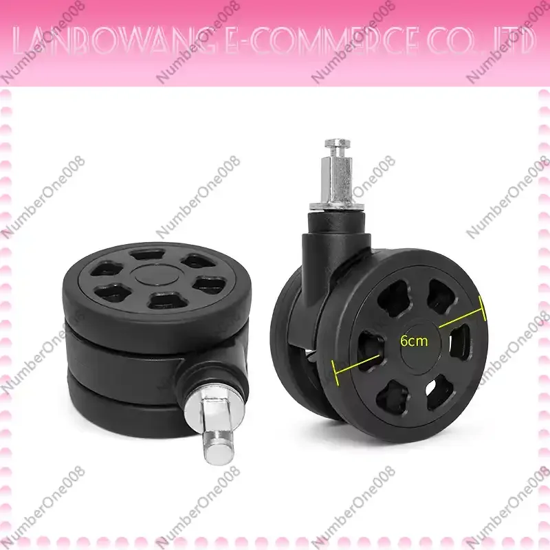 

Universal Wheel Quadrilateral Detachable Pulley Luggage Wheel Replacement Luggage Trolley Accessories LBJ B179