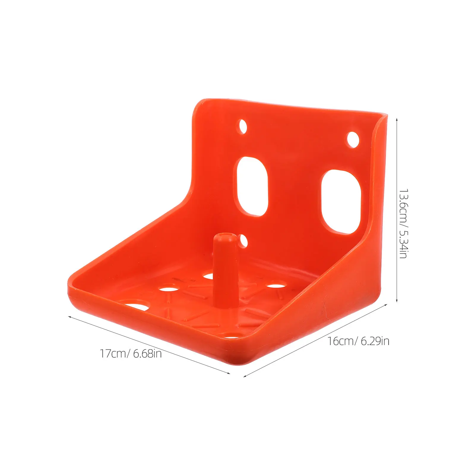 Sturdy Livestock Salt Block Holder Mineral Salt Brick Feeder Tray for Cattle Sheep Horses Goats Deer Promoting Consistent