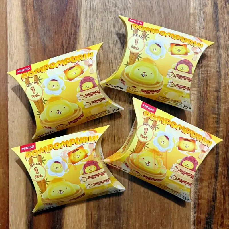genuine  pudding dog steaming series blind box Pompompurin moe grain cute ornaments gift
