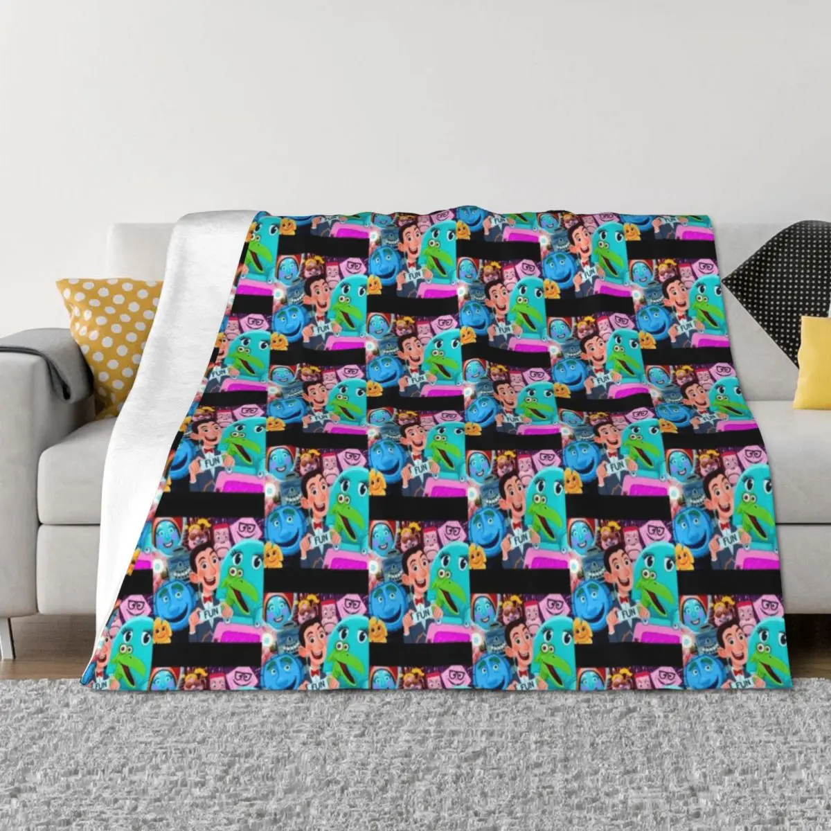 

Pee-wees-playhouse, 80s, jambi, peewee, pee wee herman, pee wees big adventure Throw Blanket Soft Beds Soft Plaid Blankets