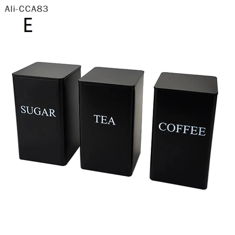 

1/3Pcs 2025 New 1L Coffee Bean Storage Canisters Tea Sugar Vacuum Sealed Jars Iron Canisters Heat Kitchen Cream Can Airtight Lid