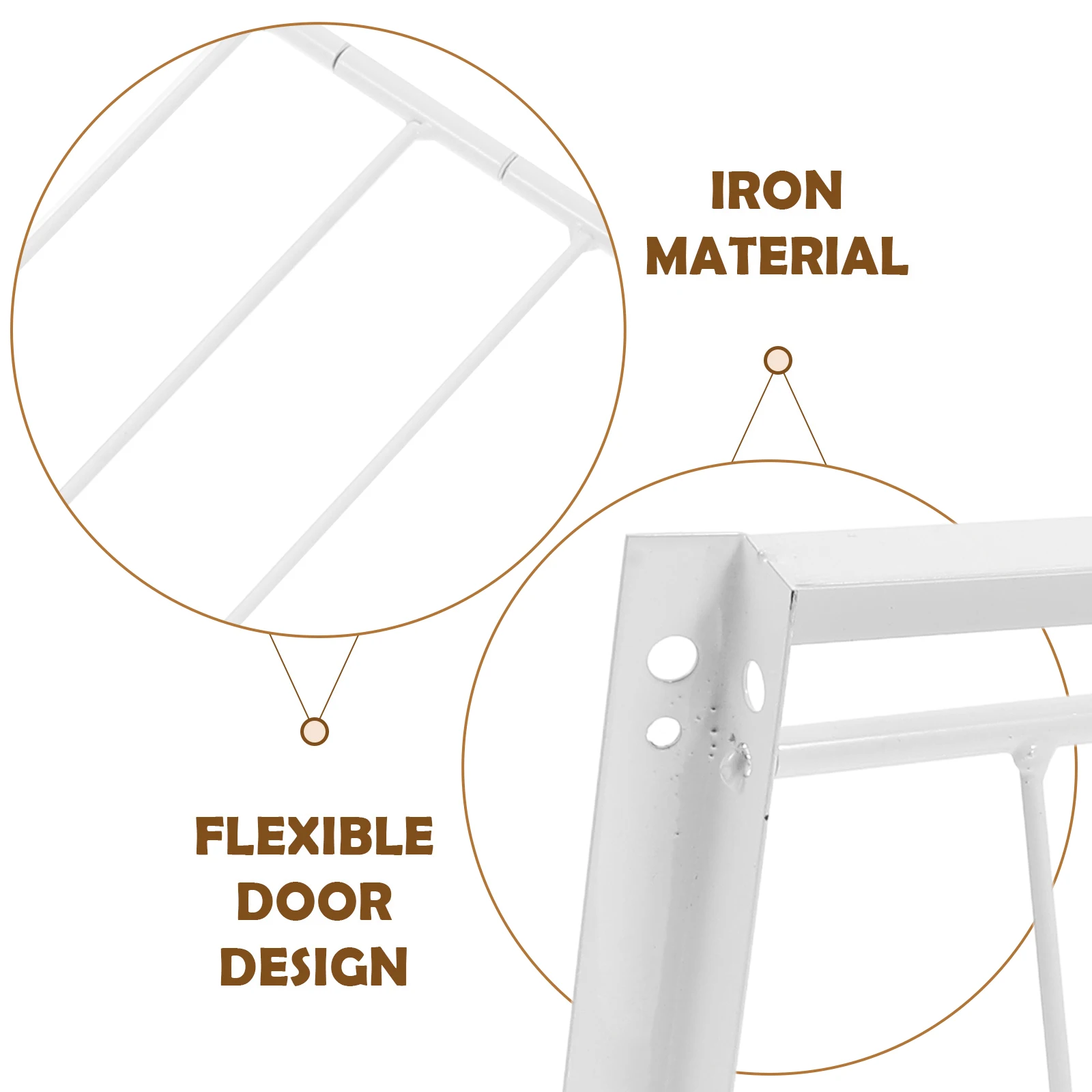 

1pc Bar Cage Entrance For Homing Pigeons Durable Racing Pigeon Entrance Door Pet Supply Bird Cage Door