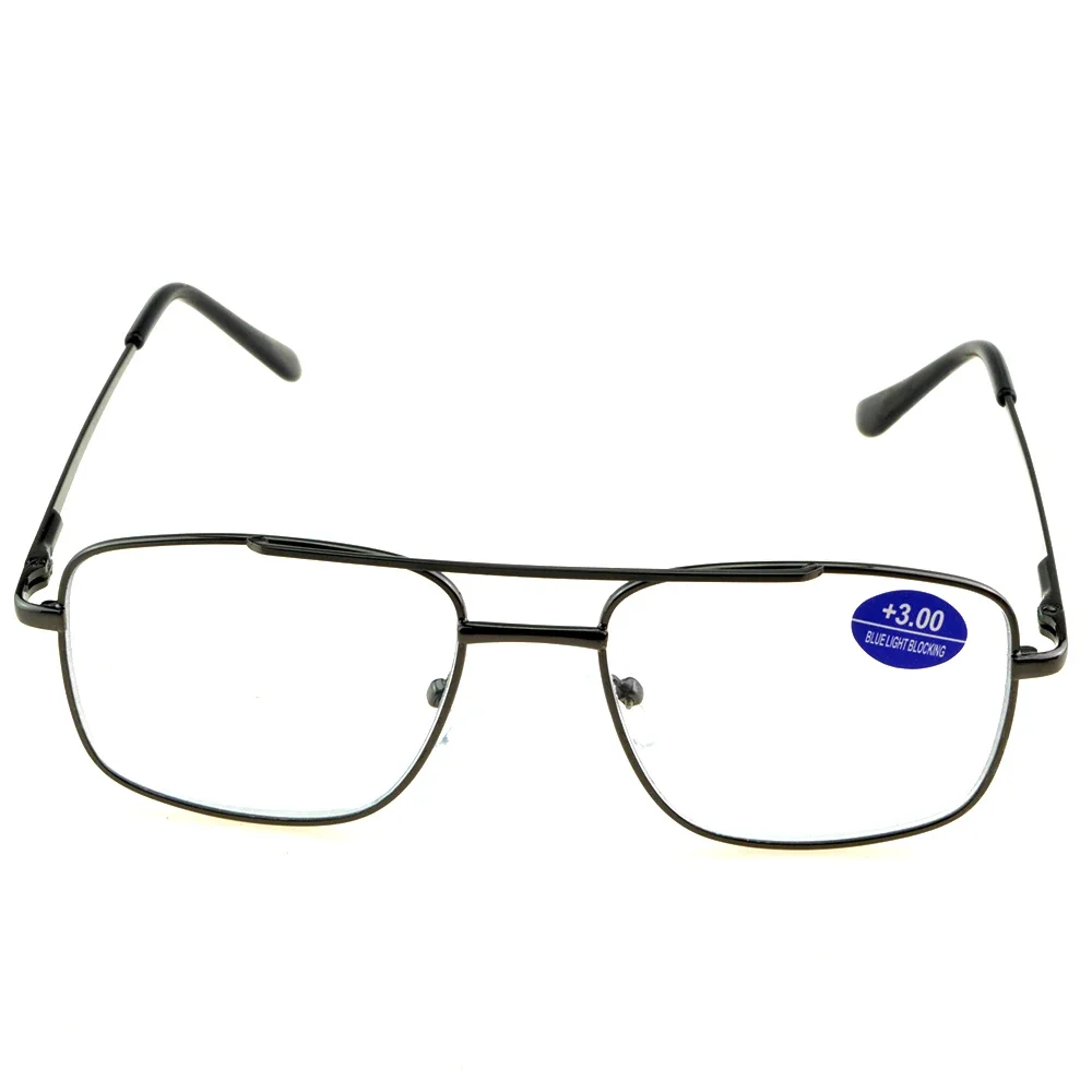 Clara Vida-Lunettes de lecture classiques pour homme, navigation, document gris, + 1, + 1.5, + 2, + 2.5, + 3, + 3.5, + 4