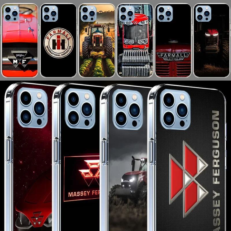 Tractor Farm Cases Phone Case For Iphone 17E 16E 17 Air 16 Pro Max 15 Pro 14 Plus 11 13 12 Mini Cover Cases Compatible with Suit