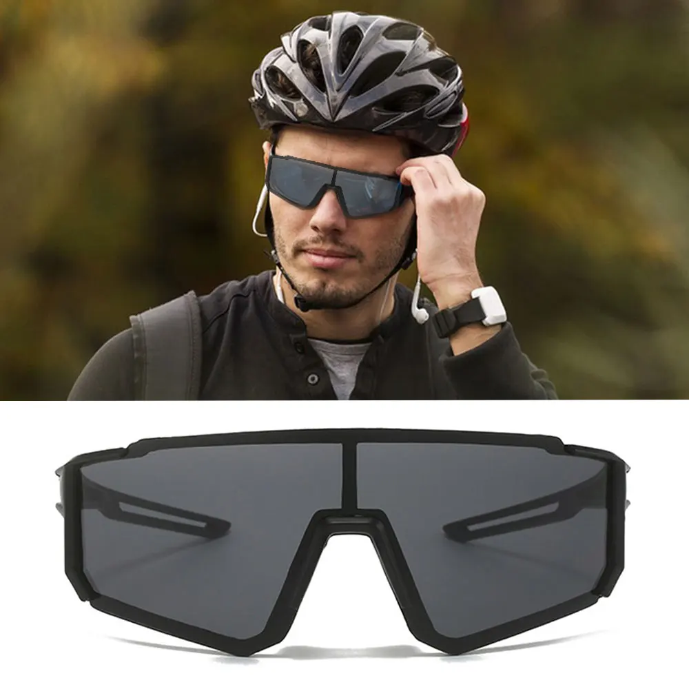 Okulary rowerowe anty-rażące gogle motocyklowe okulary przeciwsłoneczne UV okulary sportowe na zewnątrz okulary wędkarskie na rowerze