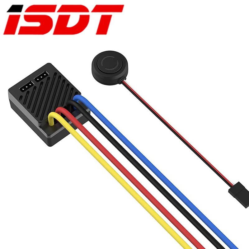 ISDT ESC70 ESC90 WP 1080 70A 90A Wasserdichter ESC 2 ~ 3S Einstellbare BEC Telefonsteuerung 540/550 Bürstenmotor für 1/8 1/10 Auto