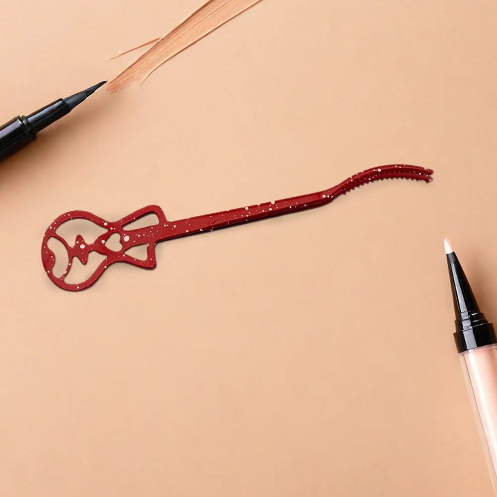 2Pcs Eyelash Tweezers Set Stainless Steel Lash Curler False Lash Application Tool for Travel and Beauty Eyelash Tool Set