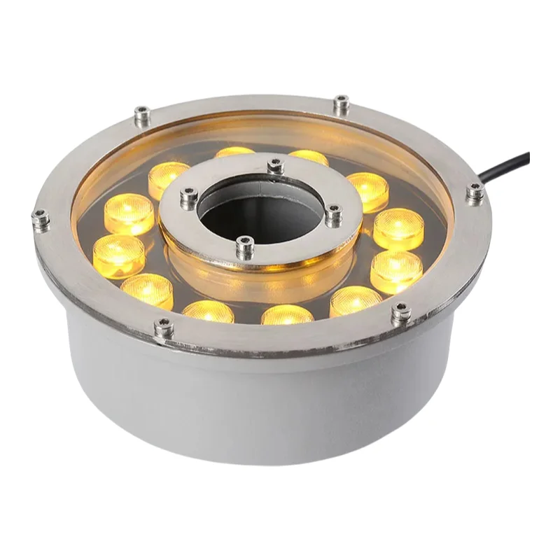 

Underwater LED Fountain Light Waterproof IP68 6W 9W 12W 18W Garden Yard Pool Lighting Spotlight for Water Feature Pond Lamps