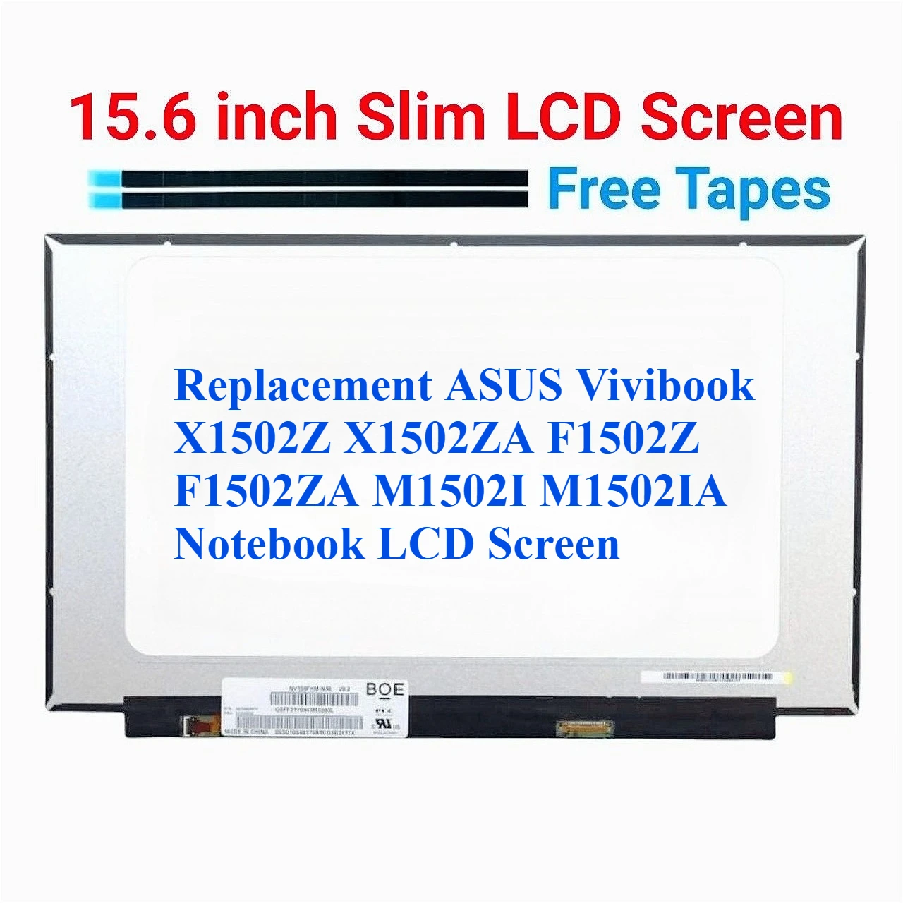 

Сменный ЖК-экран для ноутбука ASUS Vivibook X1502Z X1502ZA F1502Z F1502ZA M1502I M1502IA