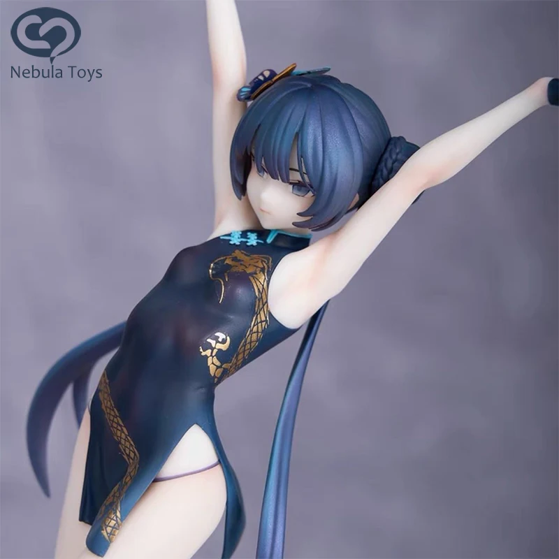 لعبة الأزرق الأرشيف الشكل كيساكي أرقام لطيف الفتيات عمل تمثال نموذج تمثال دمية جمع الديكور لعبة هدايا عيد الميلاد #2