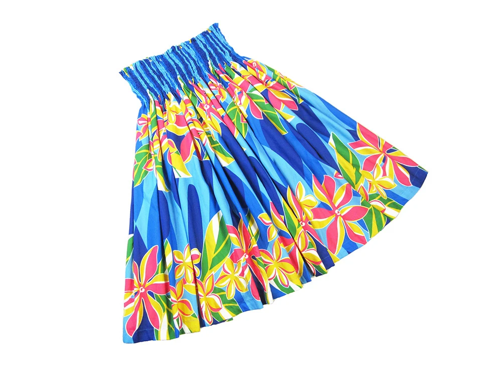 20Pcs/lot 3 Colors Hula Pa\'u Skirt W Hula Floral Print Women Wear Party Decoration Fashion Dress Wholesale