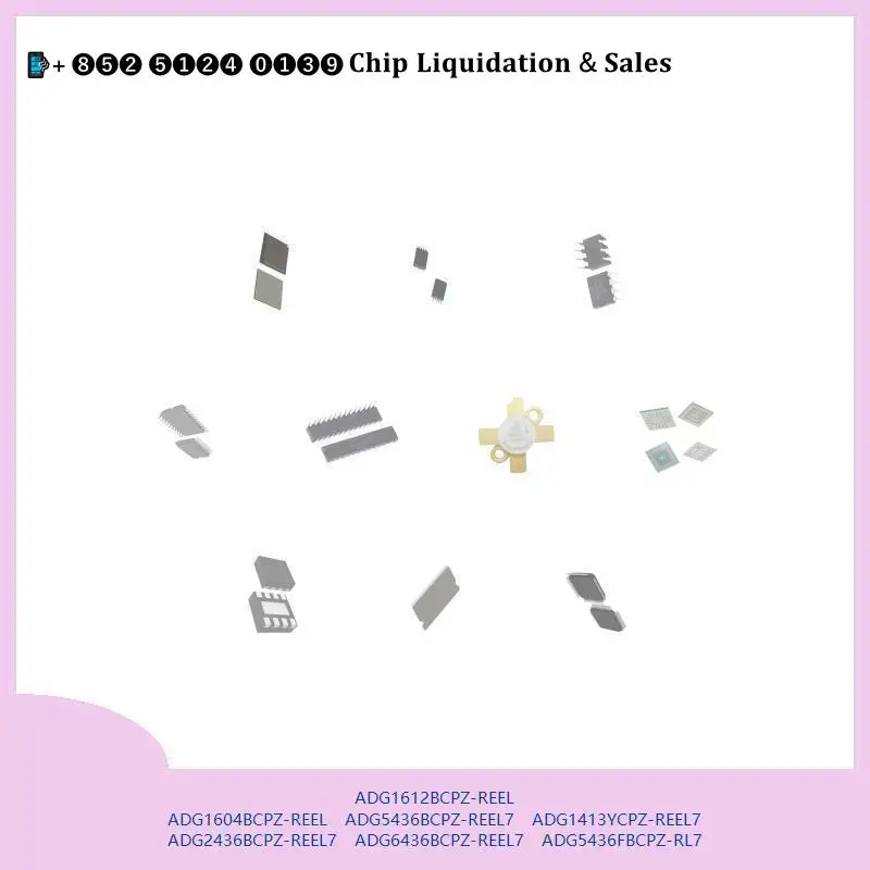 Chip Circuito Integrato, Chip MCU ADG1612BCPZ-REEL, ADG1604BCPZ-REEL, ADG5436BCPZ-REEL7, ADG1413YCPZ-REEL7, ADG2436BCPZ-REEL7-image