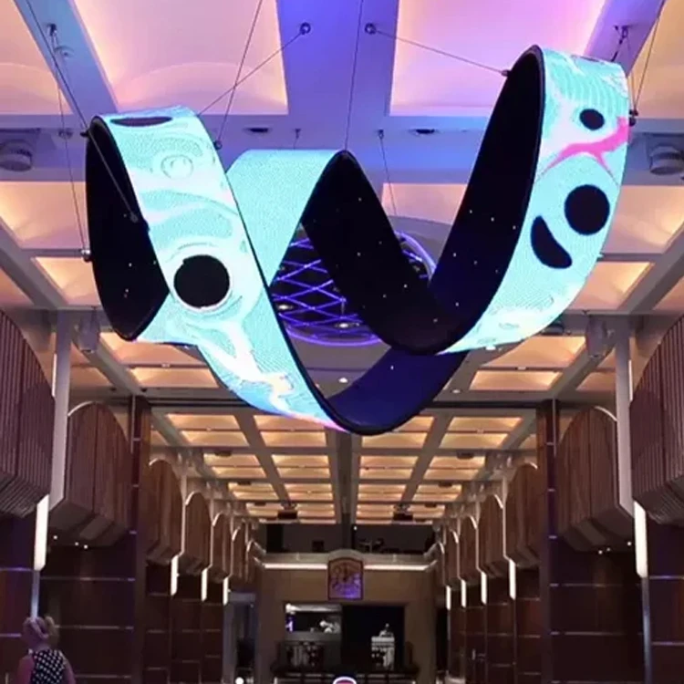 Sign Advertising Foldable Flexible Glass Display Film Video Transparent Led Screen