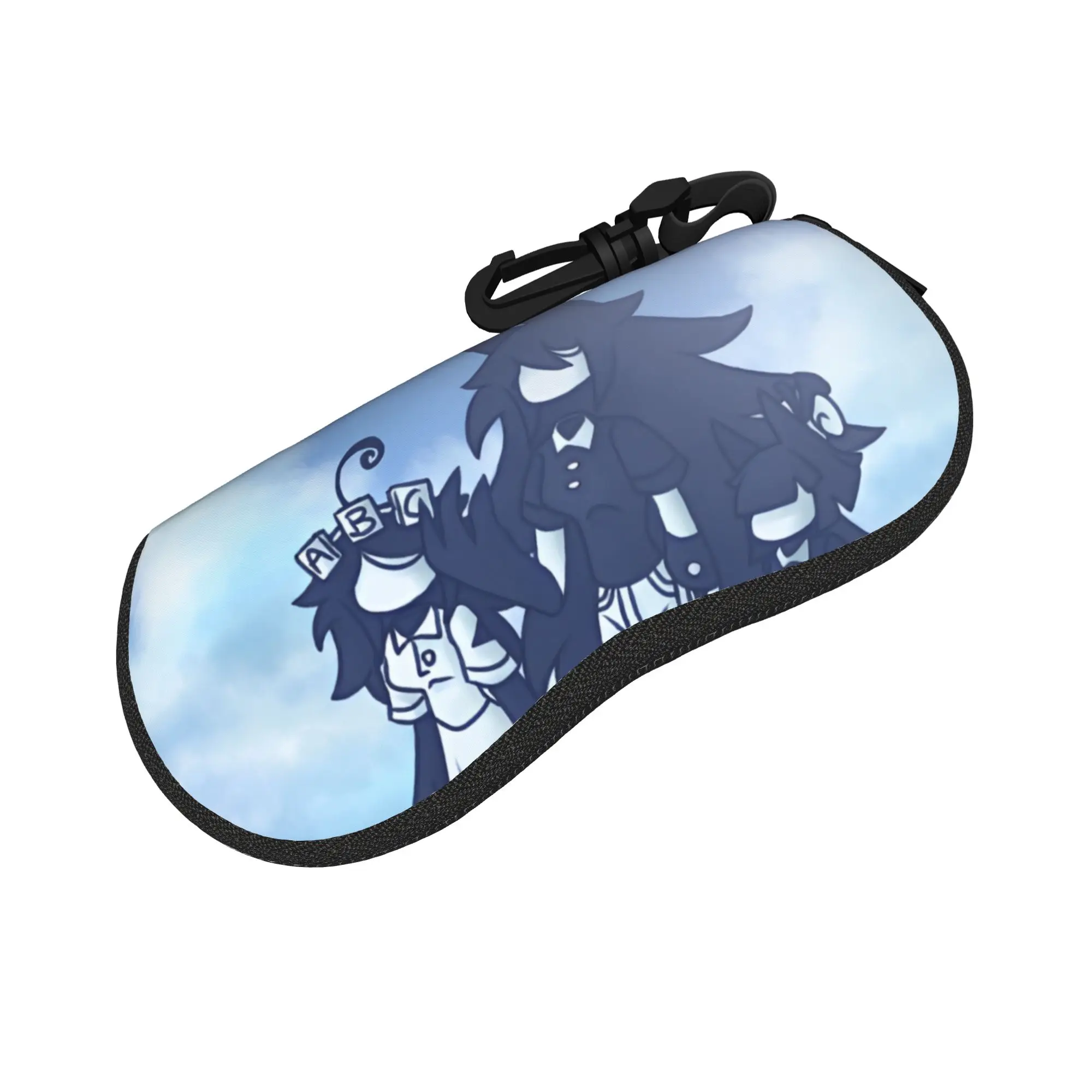 Miss Circle Art Glasses Case Men Women Lightweight Accessories Fundamental Paper Education Glasses Storage Box Eye Contacts Case