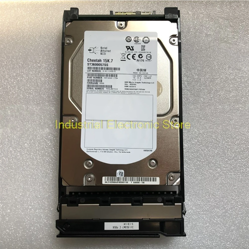 600G For HUAWEI 15K SAS 6G Dedicated Hard Drive 3.5 Inch 0235G7CD ST3600037SS S2200T S5500T