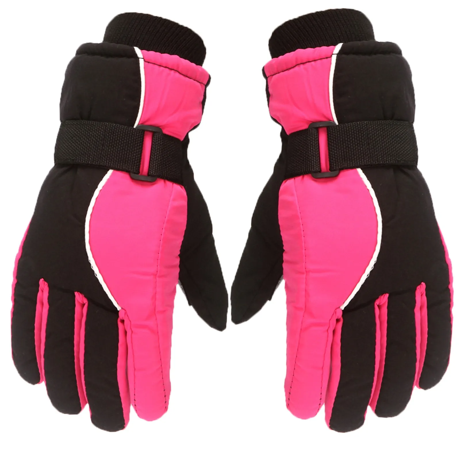 Winter Outdoor Kids Boys Girls Snow Skating Snowboarding Windproof Warm Ski Gloves Snow Gloves Ski Snowboard Windproof