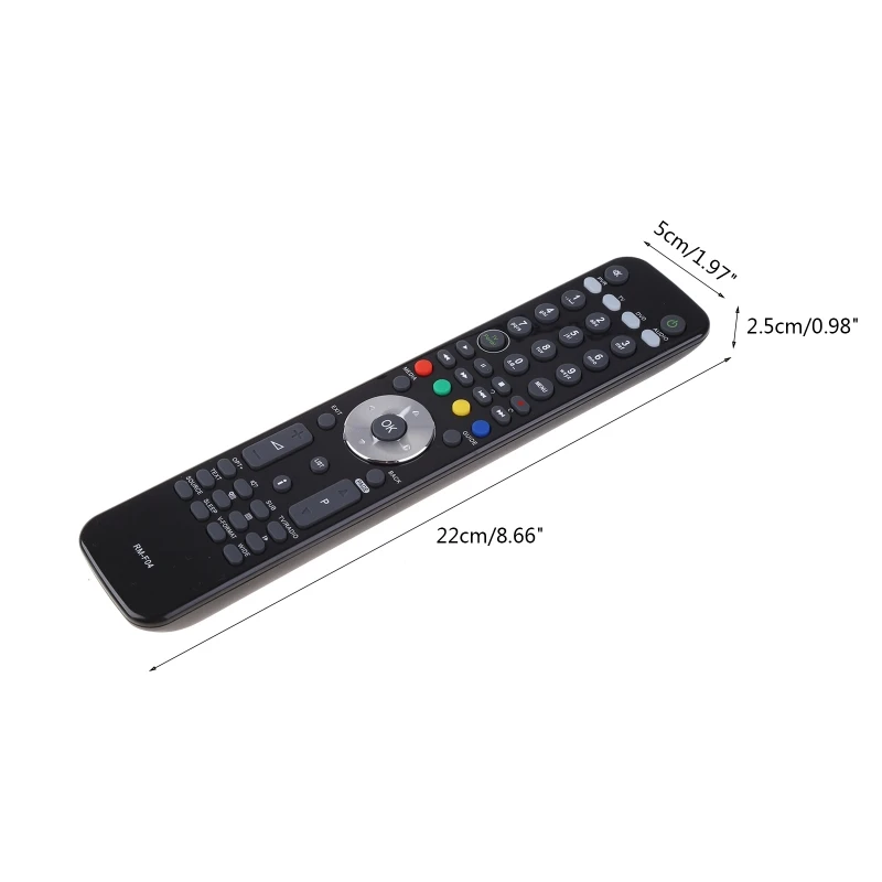 HUMAX RM F04-sistema de cine en casa, reemplazo de Control remoto Compatible con HDR-Fox T2 Freeview 500GB y 1TB HDD