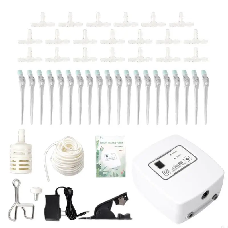 2025 جهاز سقي نظام سقي النبات الذكي الجديد لوعاء زهرة النبات المحفترف بزرع الشرفة المنزلية زراعة #2