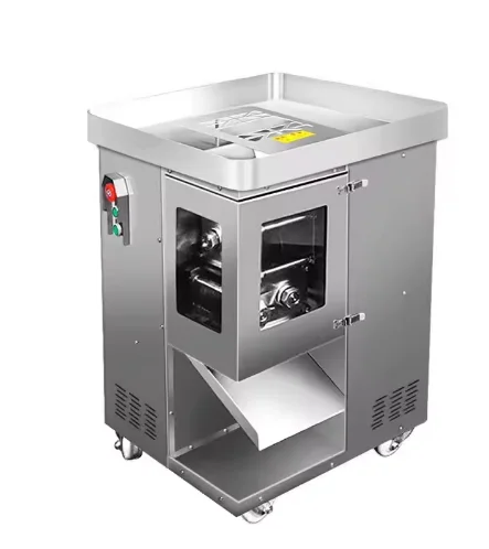 Industrial Electric Independent Switch Control Multi-function Double Knife Group Processing Meat Slicer