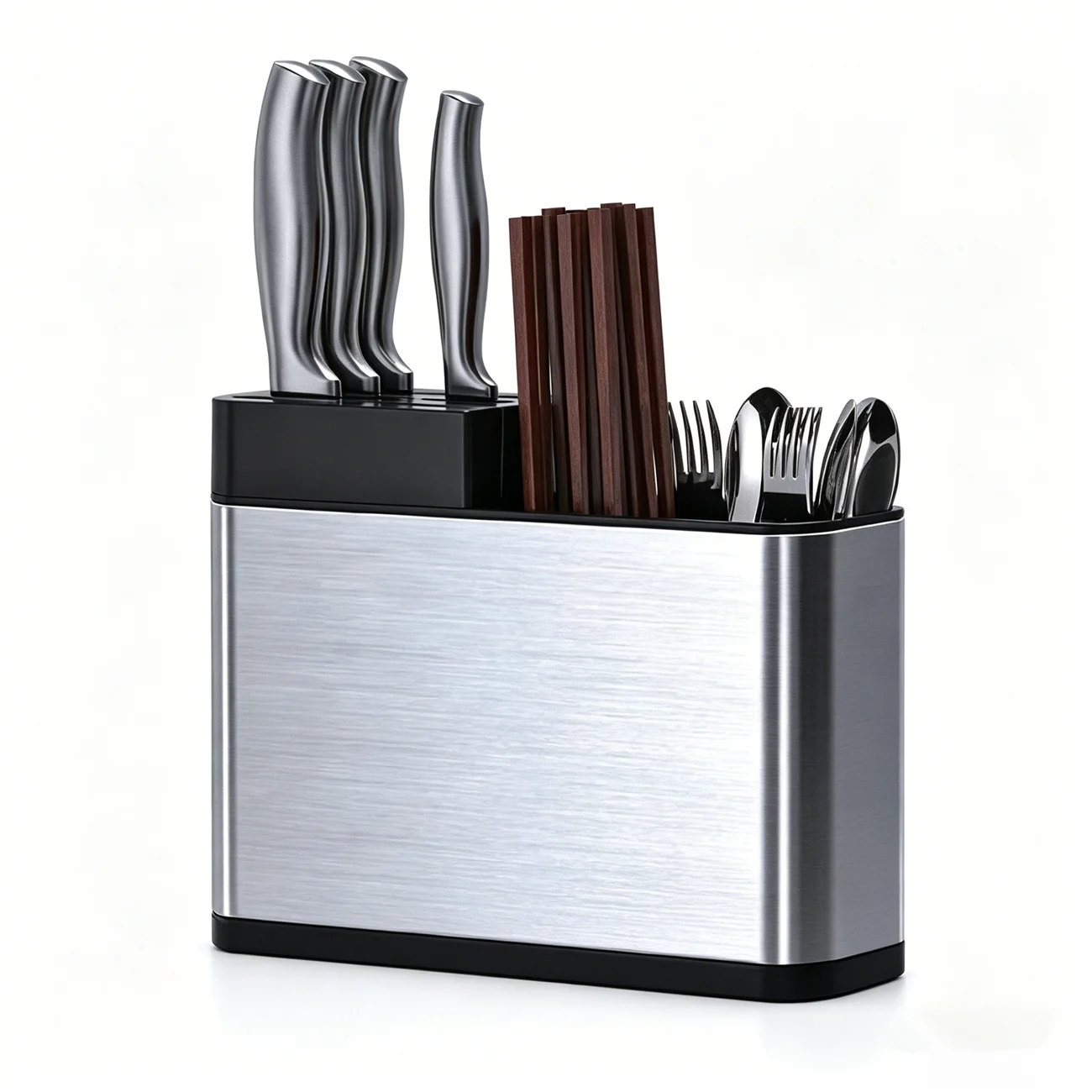 Kitchen cutlery rack, knife holder, storage rack, storage rack, cutlery chopstick box