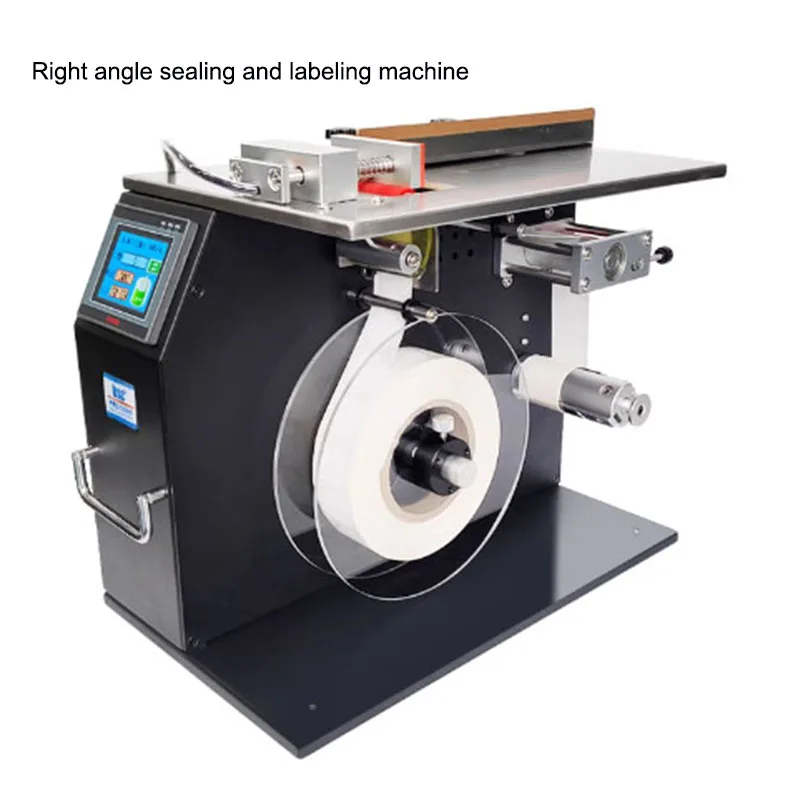 F601 Rectangular Right Angle Carton Sealing Machine Box 90 Corner Packing Stick Sticker Labeling Machine 220V Sealing Machine