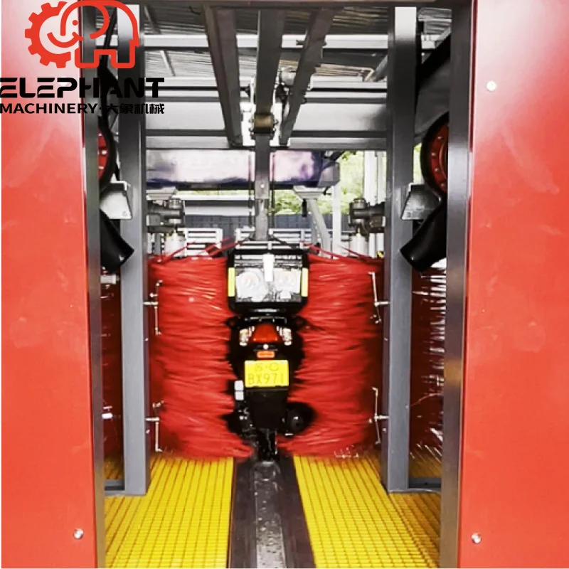 Car Wash Machine Brushes Automatic Car Washing Equipment System Suitable for Motorbike