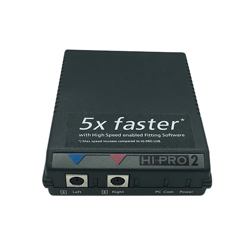 آلة برمجة مساعدات السمع Hipro-2، متوافقة مع جميع مبرمج مساعدات السمع الرقمية مثل Signia، Phonak، Resound وما إلى ذلك.