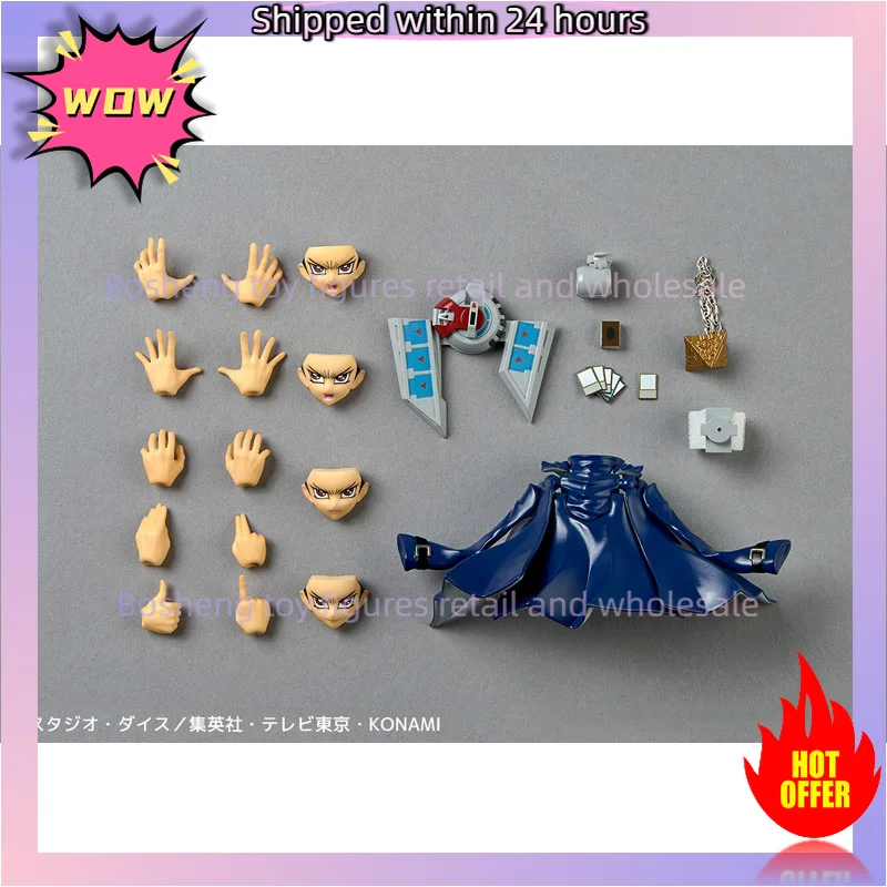 

100% In Stock Original Kaiyodo Revoltech Anime Yu Gi Oh Duel Monsters Yami Yugi Anime Figures Gifts Toys