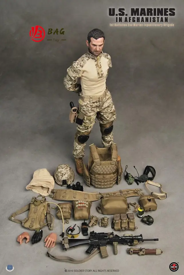 1/6 Action Figures Model Soldier Story SS048 USMC in Afghanistan