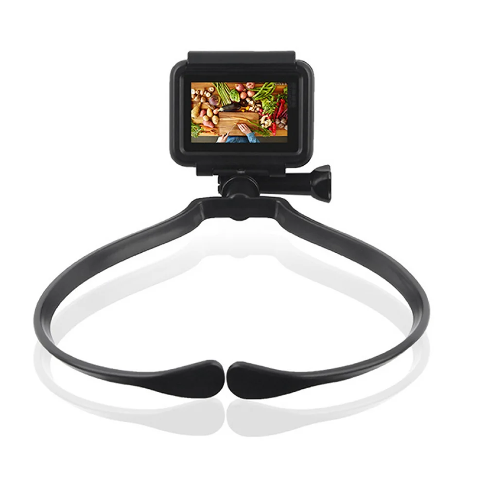 JJC  Neck Holder for Action Camera Phone Neck Phone Holder POV Video Vlog Necklace Holder for GoPro Hero iphone