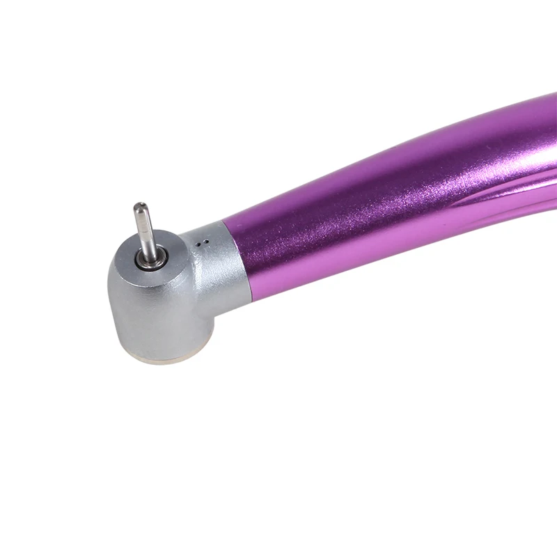 Purple vibration free autoclavable waterproof Single water spray Standard head high speed den tal turbine handpiece