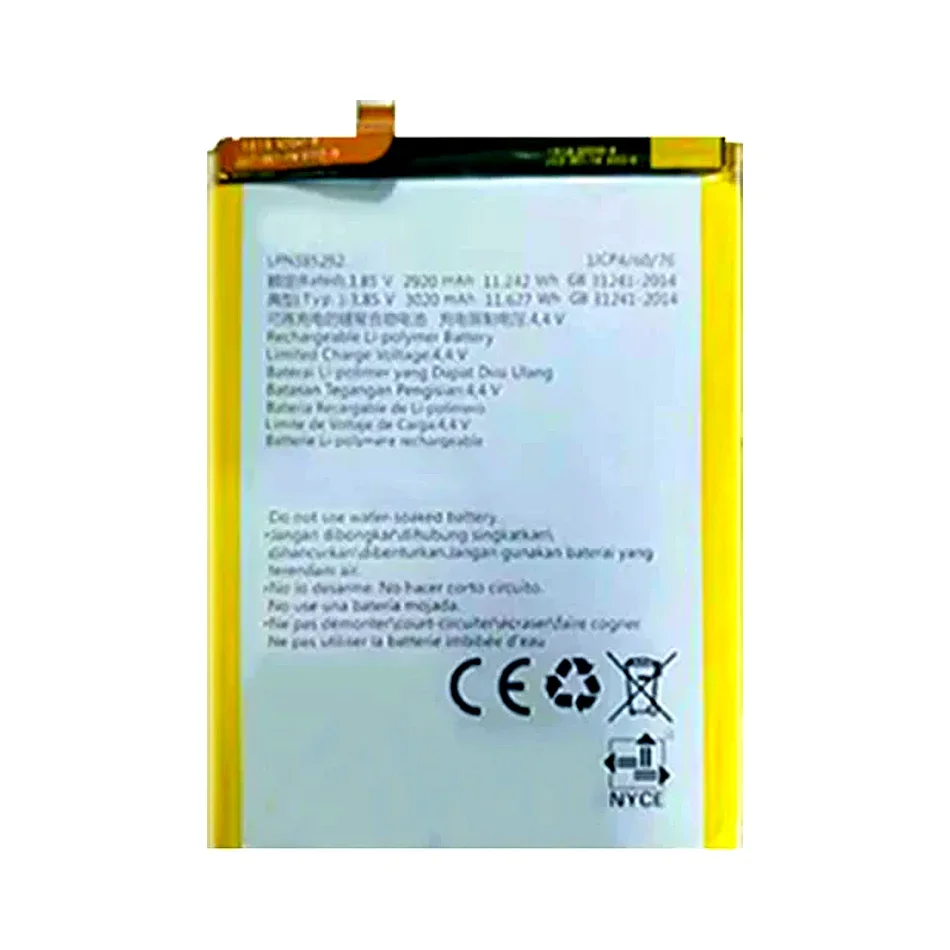 

3020mAh For Hisense H20 H20M HLTE510 HLTE510T HLTE510M LPN385292 Durable Mobile Phone Battery