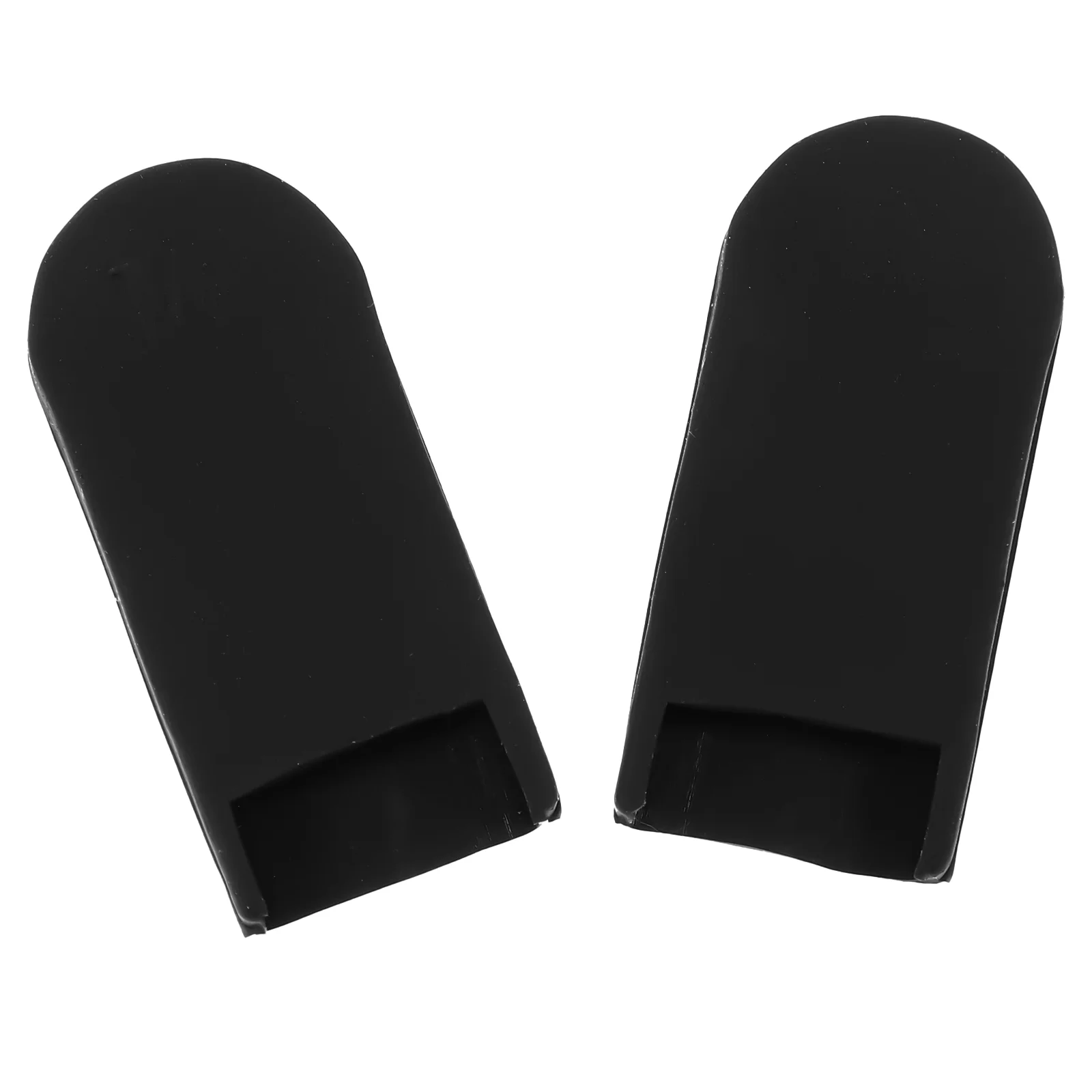 2 Pcs Bass Saxophone Thumb Rest Cushion Instrument Finger Support Accessory Human Use